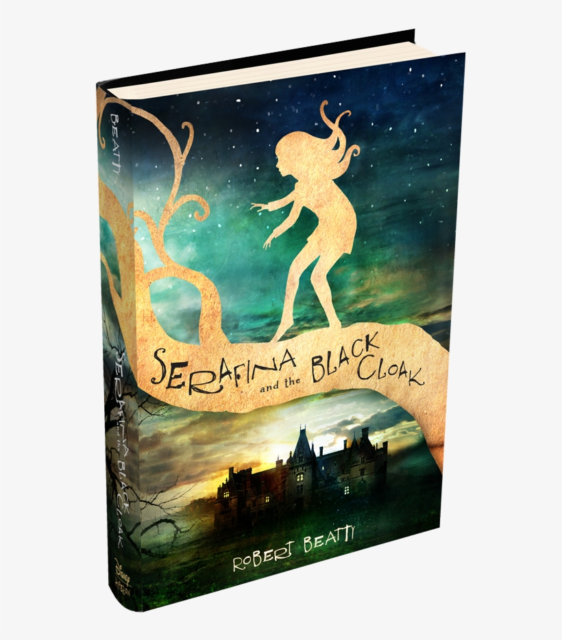 3d Serafina Spine - Serafina And The Black Cloak, transparent png download