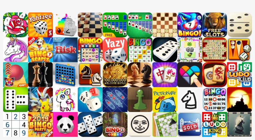 App Icons Of Top 50 Mobile Games In The Us Play Store, transparent png download