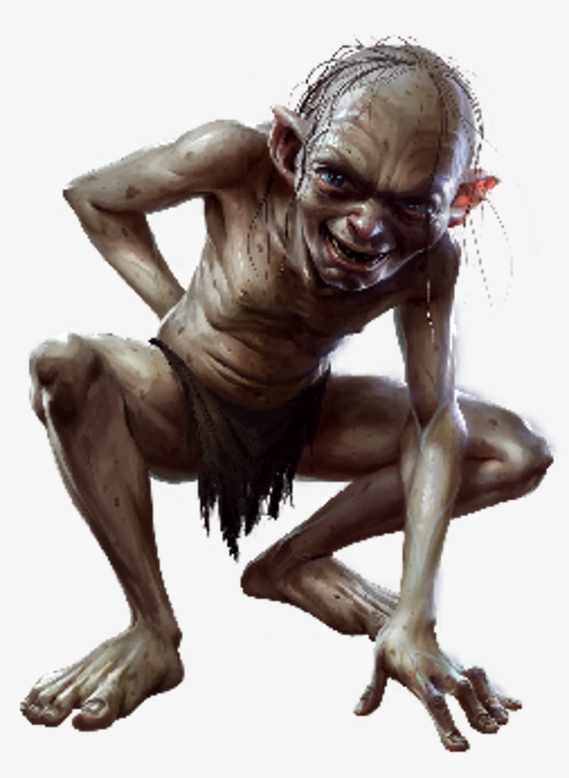 Gollum Sticker - Gollum Png, transparent png download