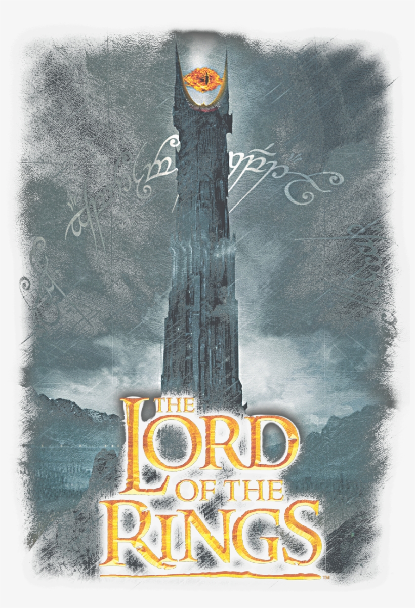 Lord Of The Rings Always Watching Men's Ringer T-shirt - Il Signore Degli Anelli, transparent png download