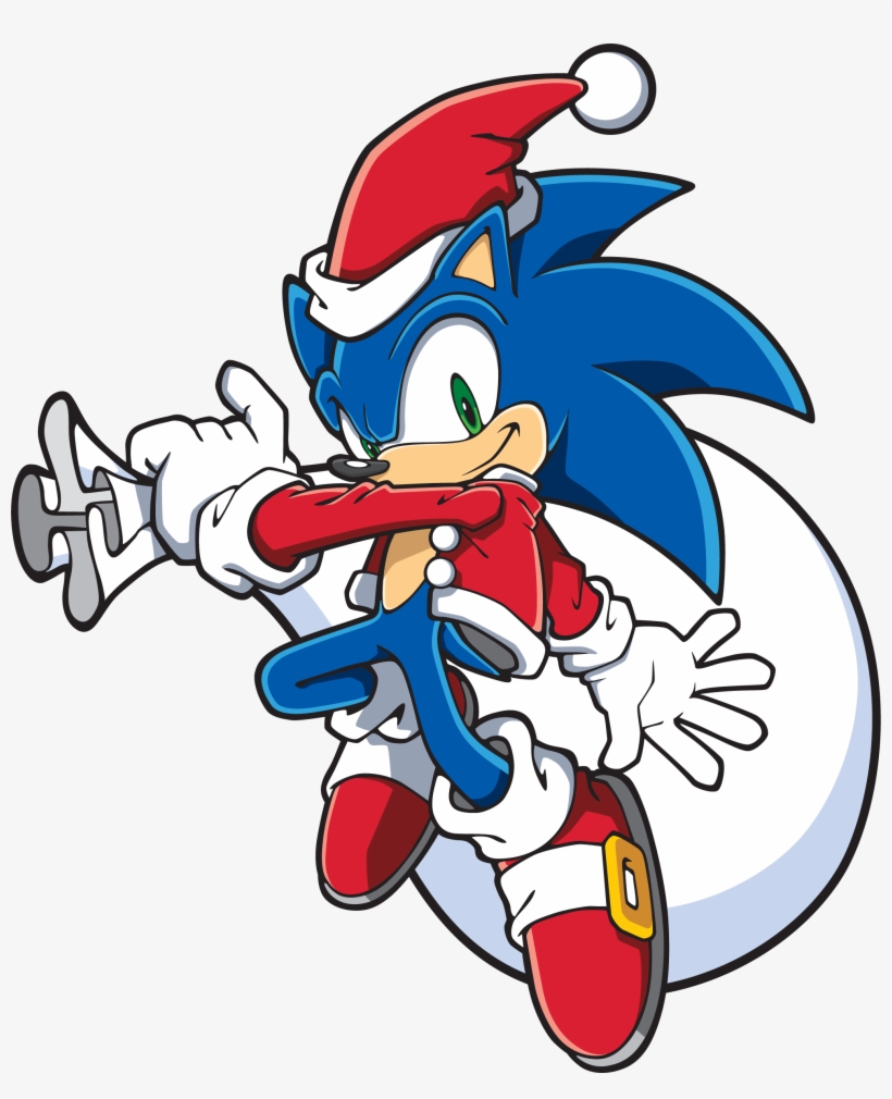 Sonic Channel Xmas - Sonic The Hedgehog Xmas, transparent png download