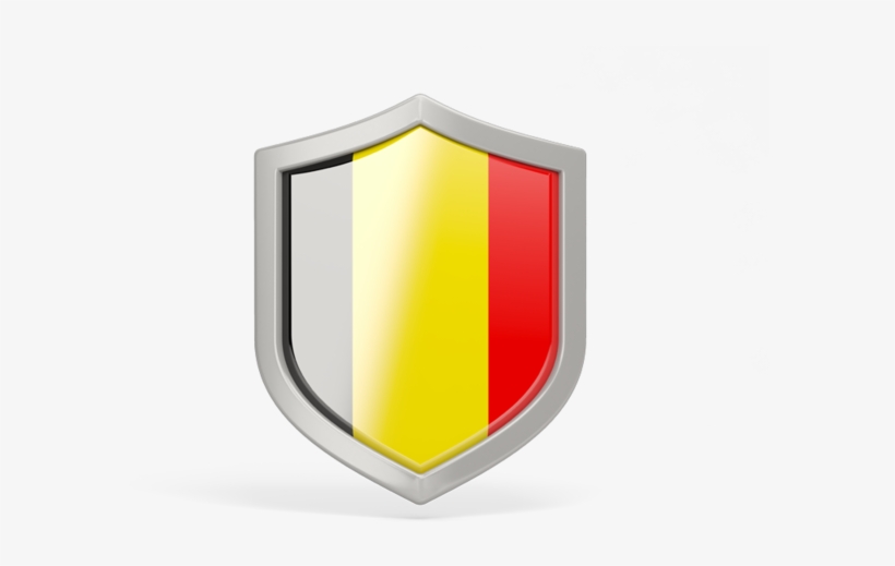 Illustration Of Flag Of Belgium - Belgium Flag Shield Png, transparent png download
