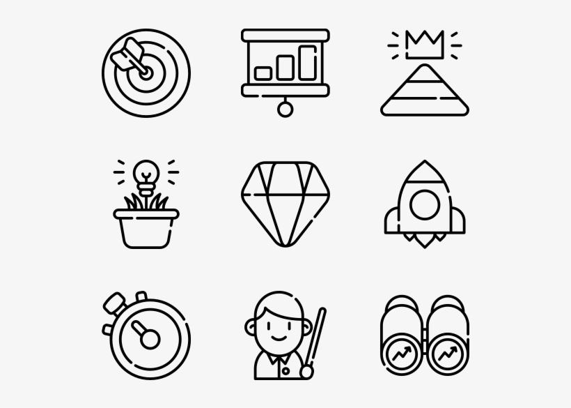 Strategy - Cute Black And White Png, transparent png download