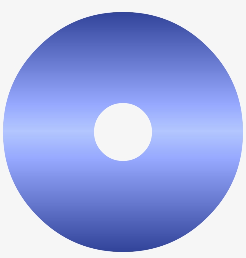 Blu-ray Symbol Icon - Circle, transparent png download