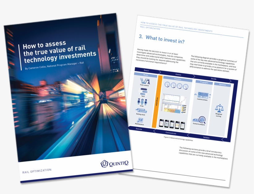 Navigating Rail Technology Investments - Flyer, transparent png download