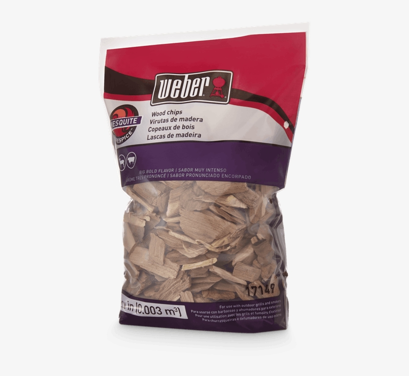 Weber Mesquite Wood Chips - Weber Wood Chips, transparent png download