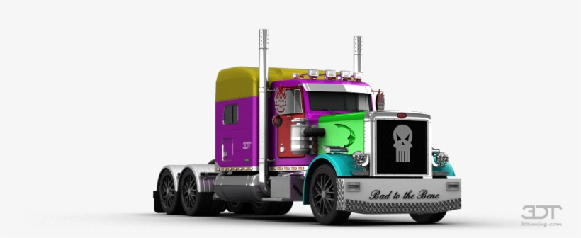 Peterbilt 359 Truck 1987 Tuning - Trailer Truck, transparent png download