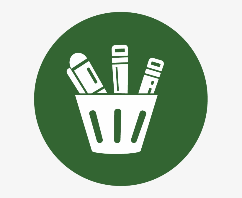 School Supplies & More - Emblem, transparent png download