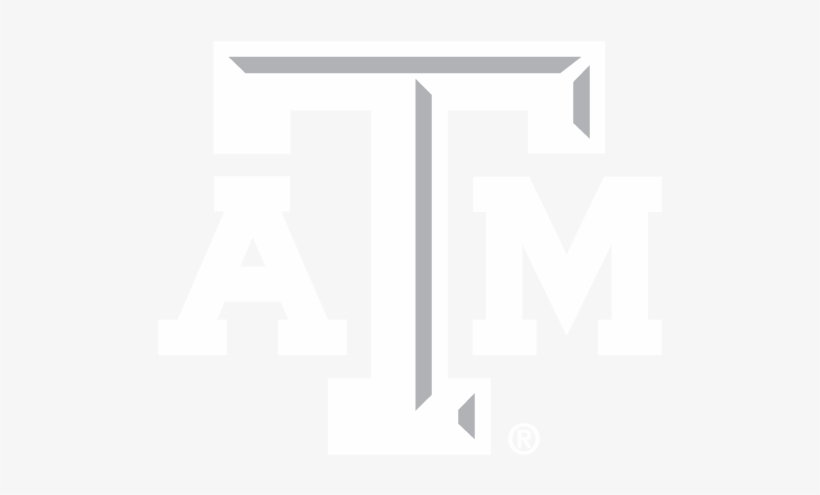Texas A&m Logo White, transparent png download