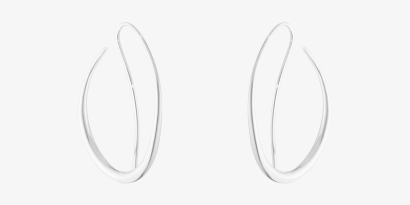 Offspring Earings - Sterling Silver - Georg Jensen Offspring Øreringe, transparent png download