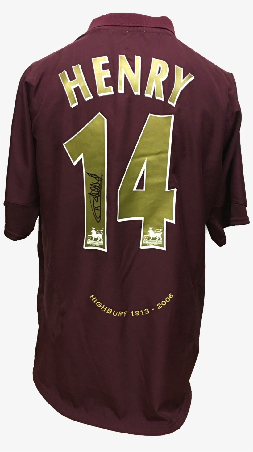 Henry Refcurrant 14 Shirt Png - Henry Arsenal, transparent png download