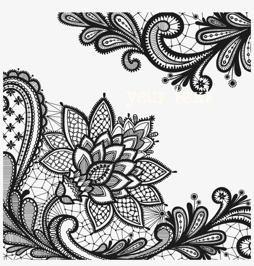 2000 X 2000 8 - Lace Flower Png, transparent png download
