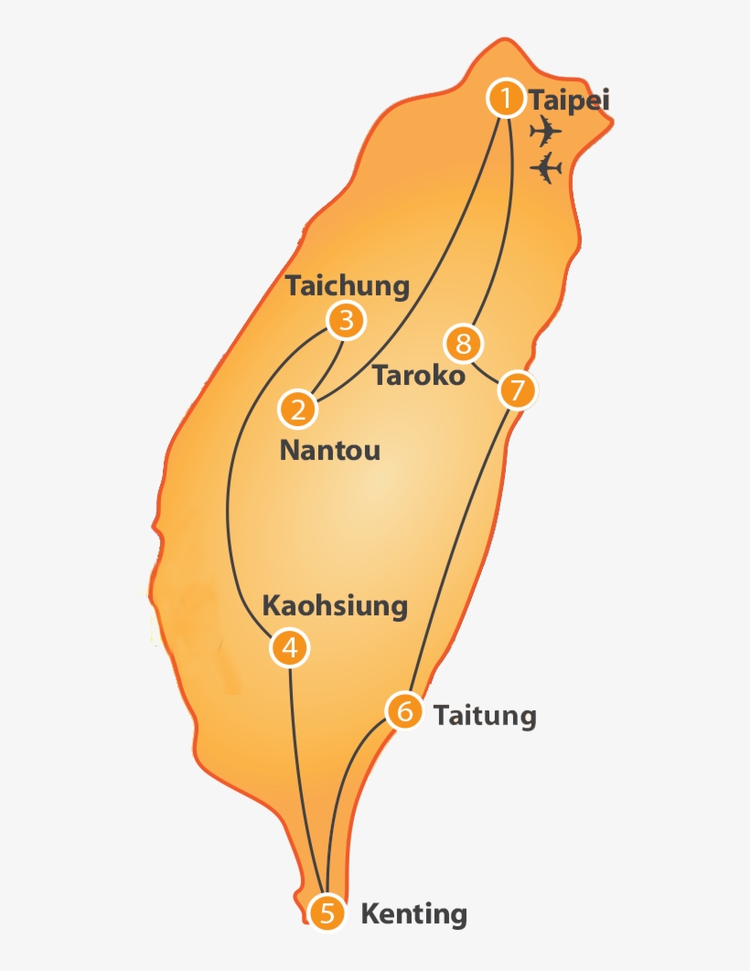 Taiwan Is A Sorely Under-explored Travel Destination - Taiwan Itinerary 14 Days, transparent png download