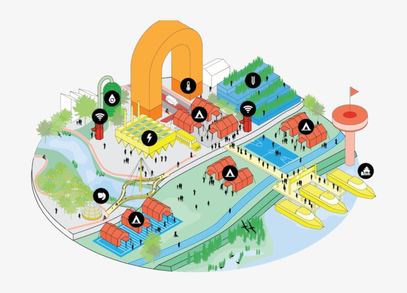 Png Royalty Free Download Hassell And Mvrdv Tackle - Illustration, transparent png download