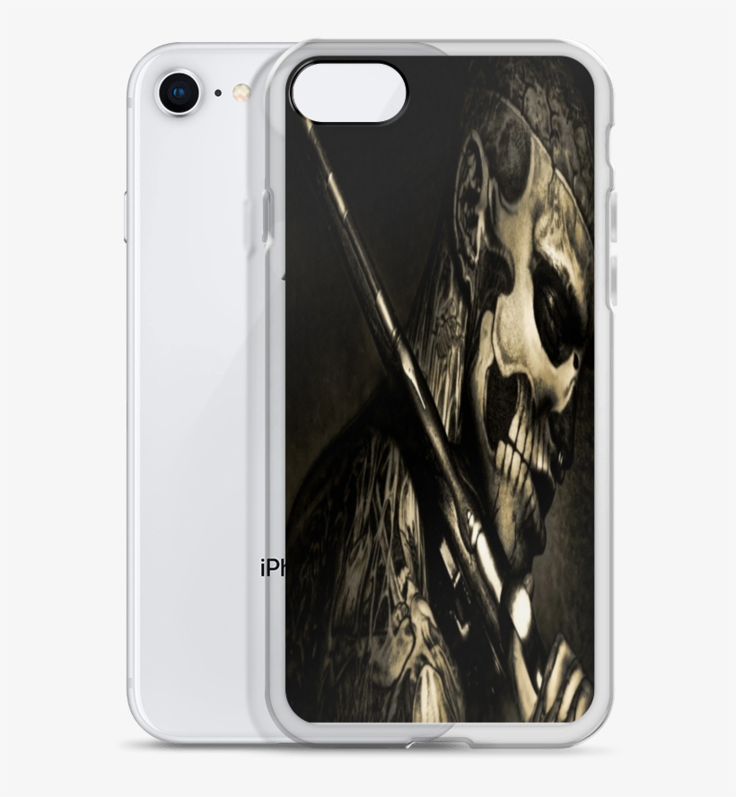 Skull Face Iphone Case 7/8 -7plus/8plus - Mobile Phone Case, transparent png download