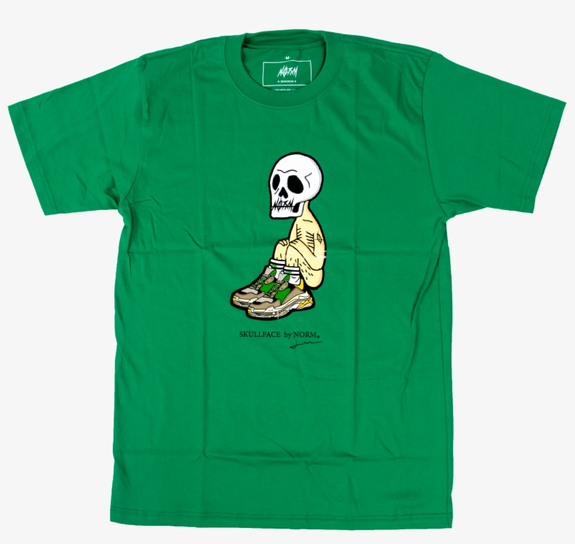 Norm Skullface Ii Tee - Smile, transparent png download