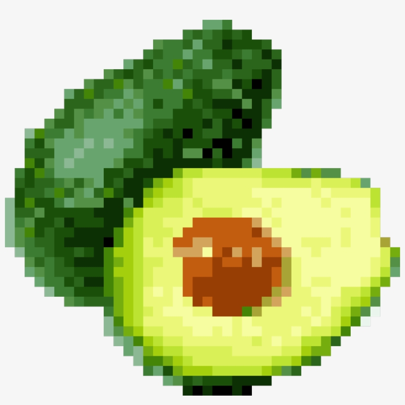 Aguacate Sticker - Illustration, transparent png download