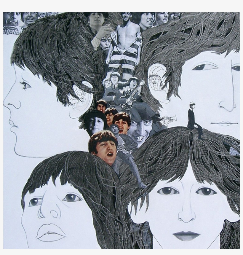 Drawn Album Cover Beatles Revolution Album - Klaus Voormann Revolver Book, transparent png download
