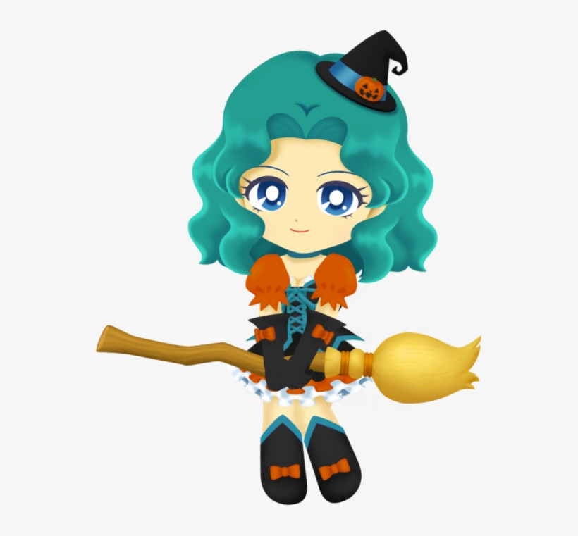 Sailor Moon Drops - Sailor Moon Neptune Chibi, transparent png download