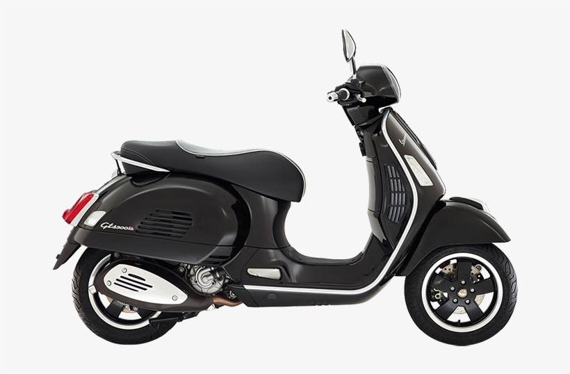 Show Room - Vespa Gts 300 Black, transparent png download