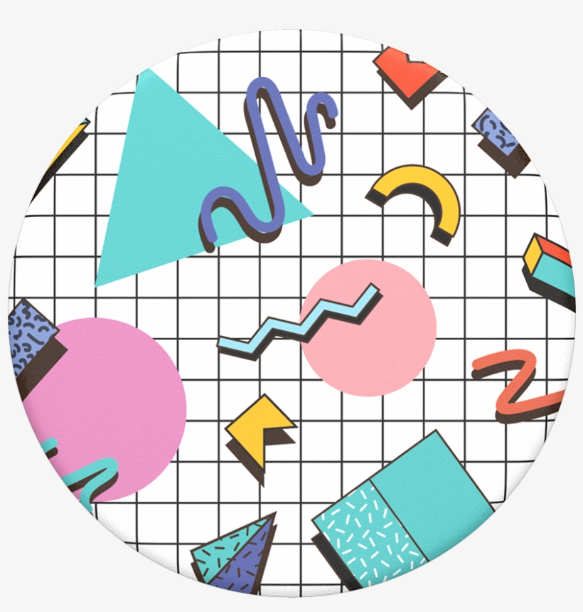 Memphis Multi, Popsockets - Popsockets Memphis, transparent png download