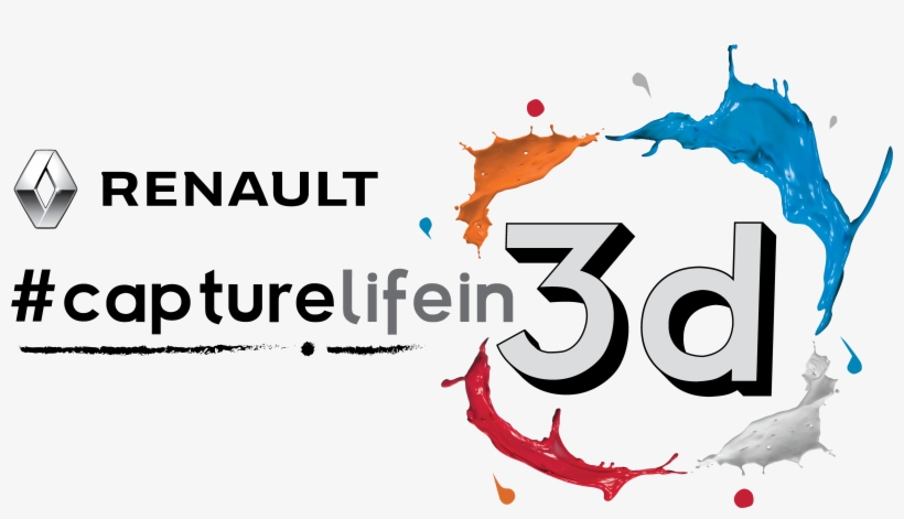 Captur Life In 3d - Graphic Design, transparent png download