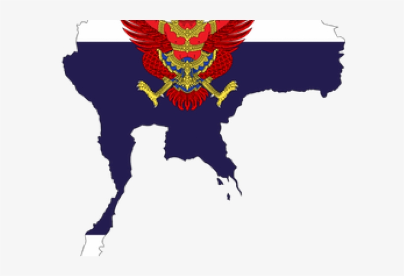 Thailand Flag Clipart Guitar - Thematic Map Of Thailand, transparent png download