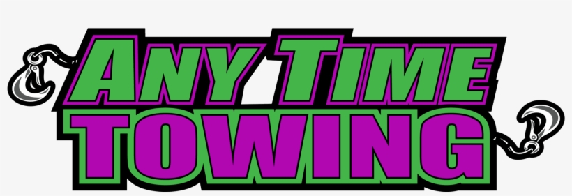 Anytime Towing - Logo - Towing Logo, transparent png download