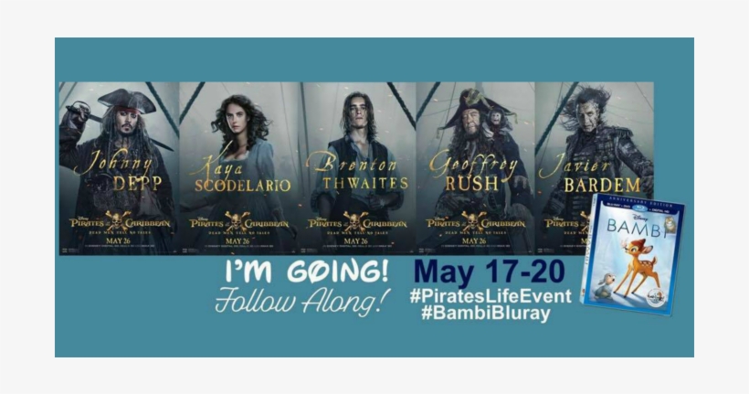 Pirates Of The Caribbean Dead Men Tell No Tales Event - Poster, transparent png download