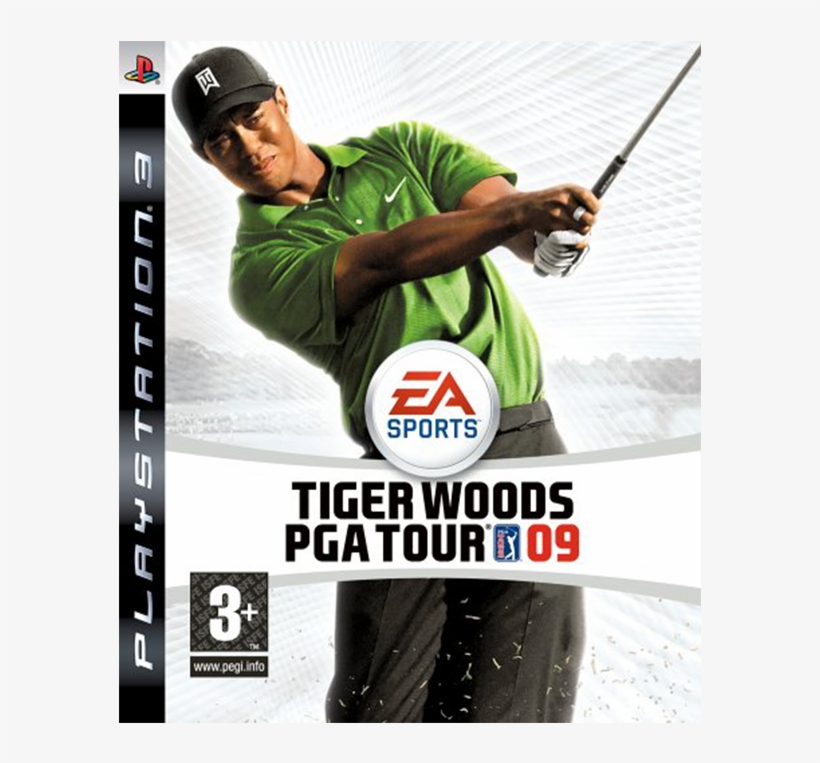 Tiger Woods Pga Tour 09 Ps3 - Ea Sports Pga Tour 09, transparent png download
