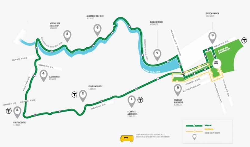 2019 Walk Routes - Walk For Hunger 2018, transparent png download