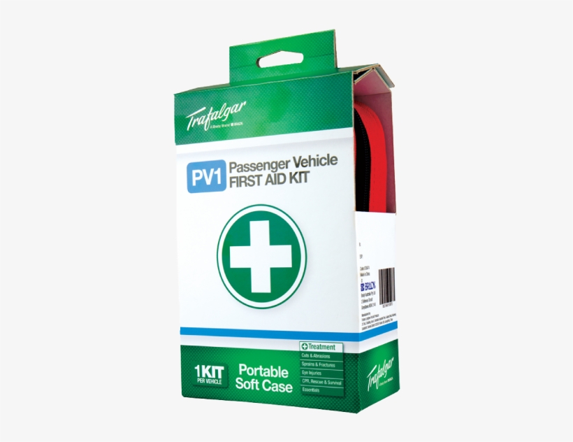 Pv1 Passenger Vehicle First Aid Kit - First Aid Kit, transparent png download