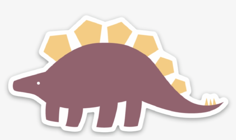 Earnest The Stegosaurus [sticker] - Tasmanian Devil, transparent png download
