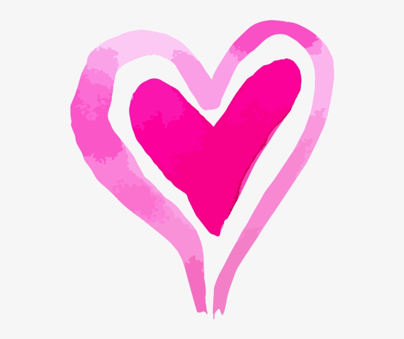 Png Watercolor Heart Transparent - Thank You We Appreciate You, transparent png download