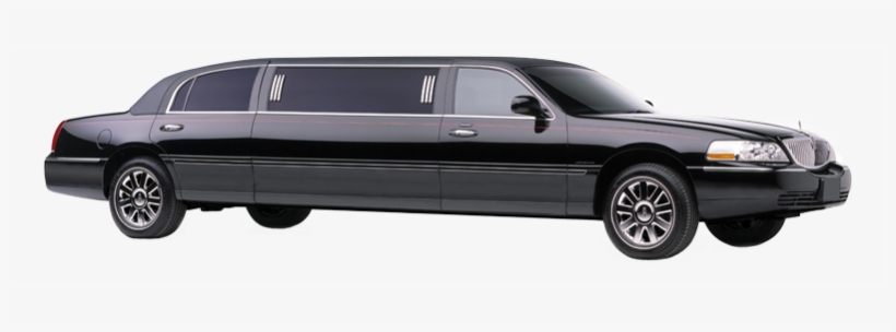 Black Lincoln Limo - Private Limo, transparent png download