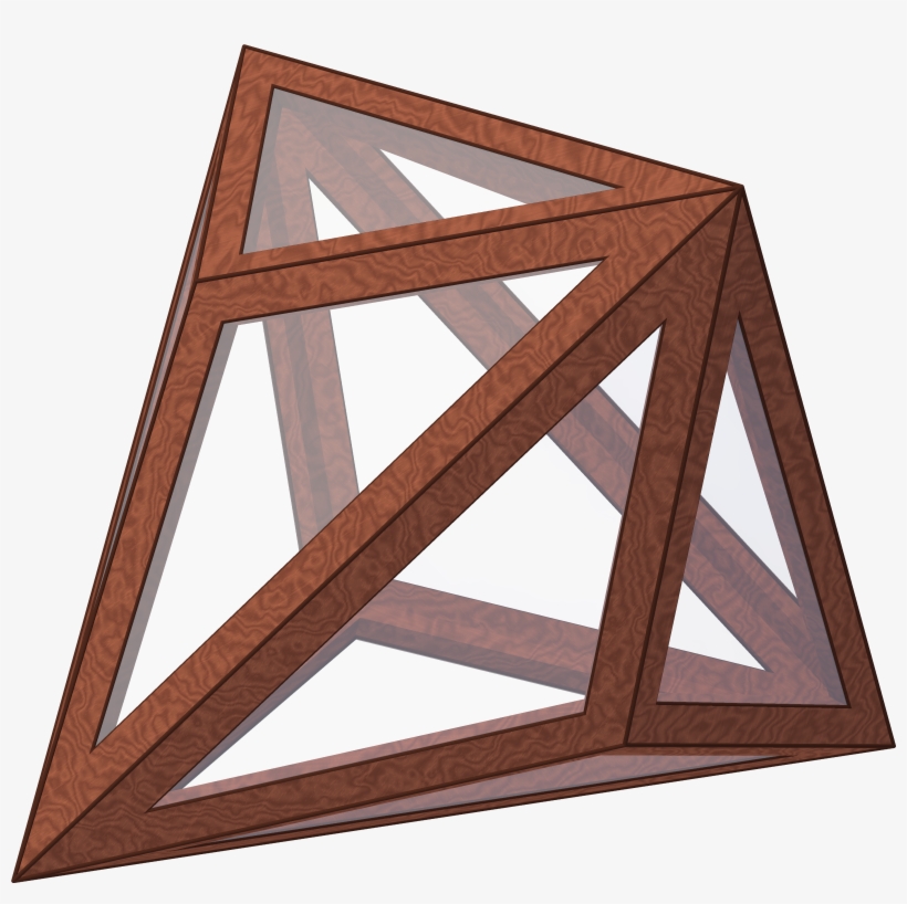 Polyhedron Truncated 4b Dual, Davinci - Lumber, transparent png download