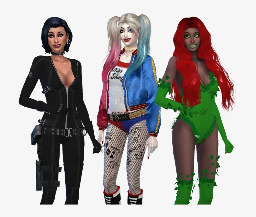 Sims 4i'm New To Cc And Detailed Cas Processes But - Sims 4 Gotham Sirens, transparent png download