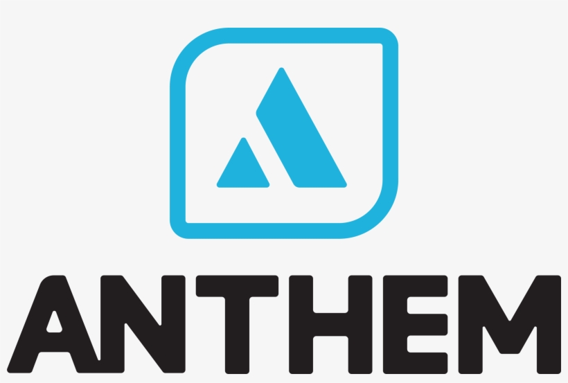 Anthem Center Justified Logos - Sign, transparent png download