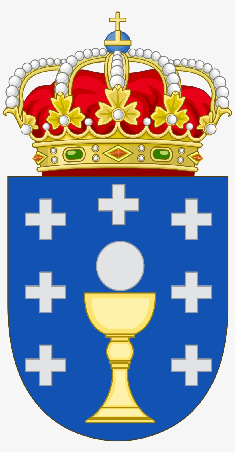 Arms Of Galicia - Asturias Coat Of Arms, transparent png download
