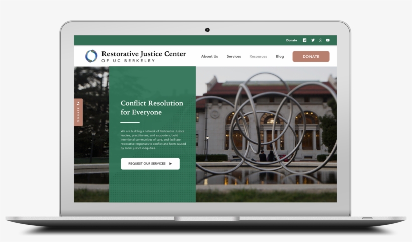 The Restorative Justice Center At Uc Berkeley - Website, transparent png download