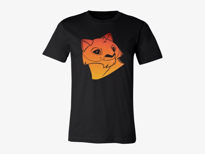 Starry Sky Snow Leopard T-shirt - Shirt, transparent png download