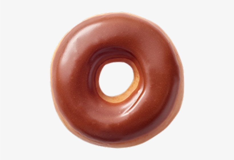 Dougnut Clipart Krispy Kreme Doughnuts - Chocolate, transparent png download