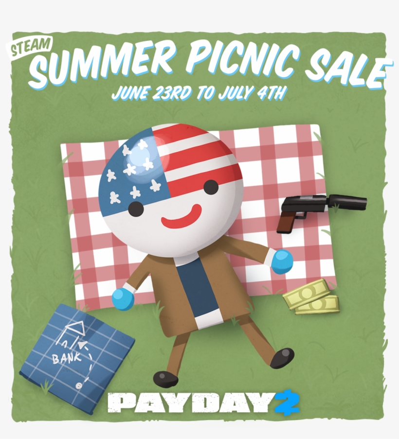 Overkill Software On Twitter - Payday 2, transparent png download