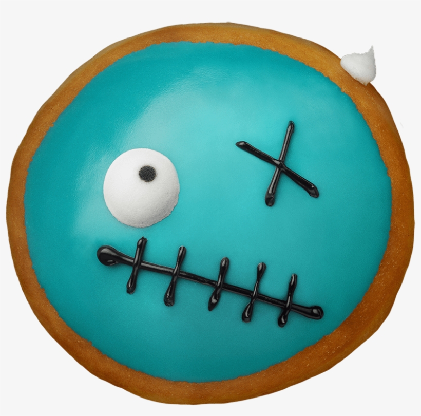Krispy Kreme Halloween 2016 Zombie Doughnut - Krispy Kreme Zombie Donuts, transparent png download