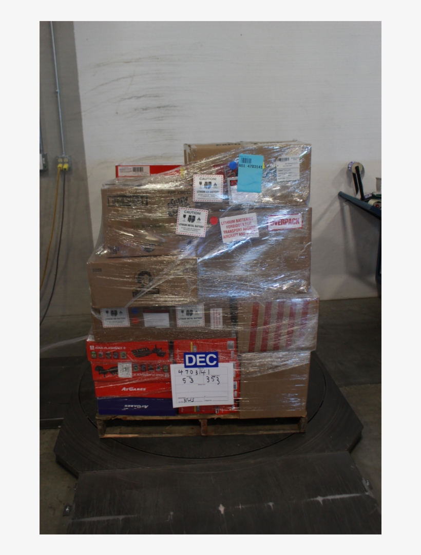 Pallet 708 Pcs Video Games Nintendo, Sony, Other Customer - Shelf, transparent png download