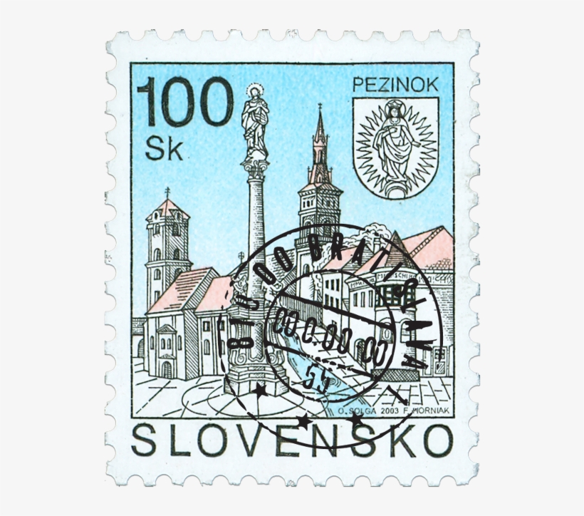 Pezinok - Postage Stamp, transparent png download
