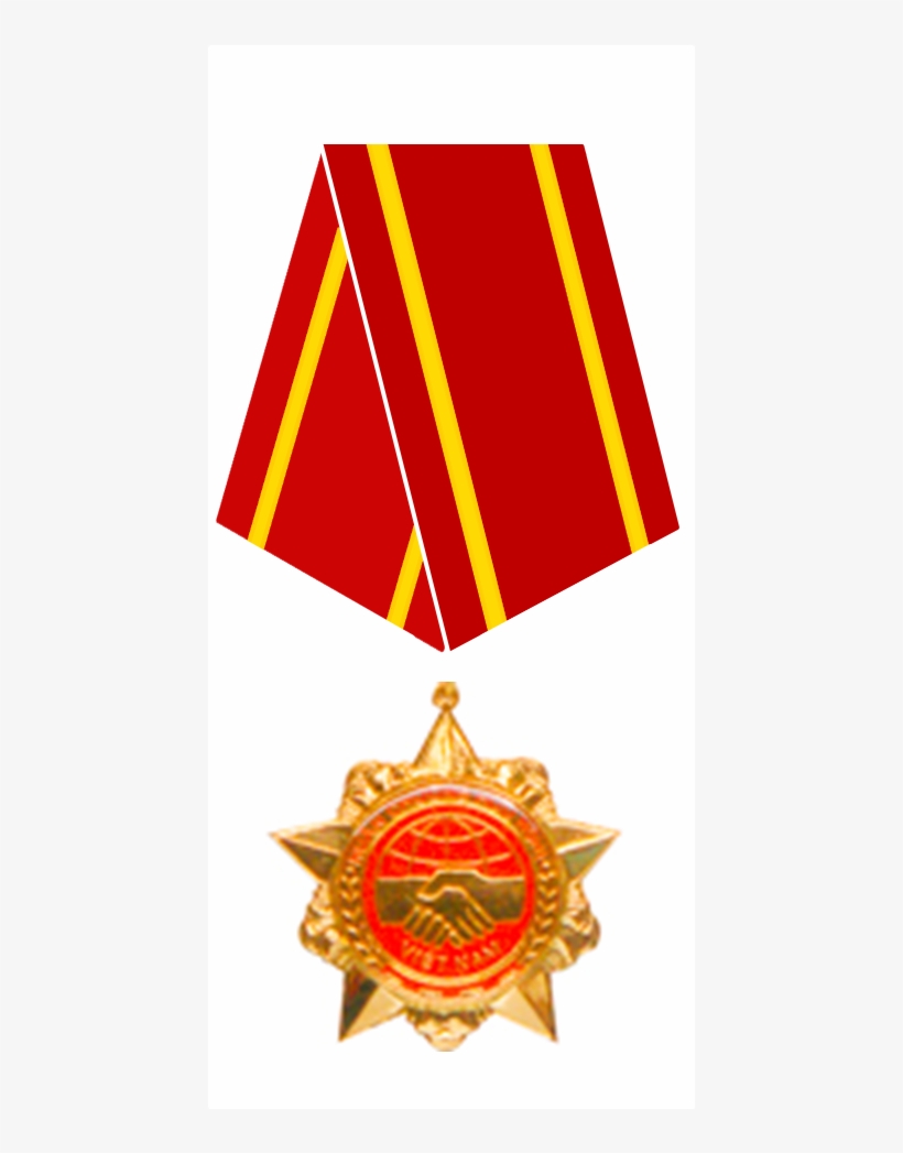 Friendship Order - Vietnam Fatherland Defense Order, transparent png download