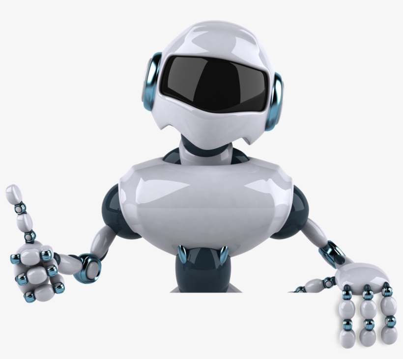 We Know A Thing Or Two - Robot Thumbs Up PNG Image | Transparent PNG