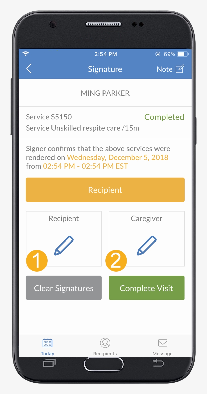 Signature Screen Prior To Signatures - Iphone, transparent png download
