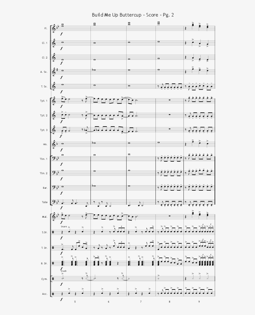 Build Me Up Buttercup Thumbnail - Number, transparent png download